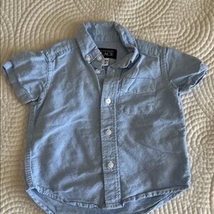The Children's Place Light Blue Button-Down Shirt